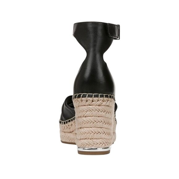 Franco Sarto Clementine Espadrille Wedge Platform Sandal 9.5 Coastal Beach Casua - Picture 6 of 8